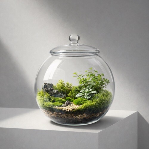 Closed terrarium