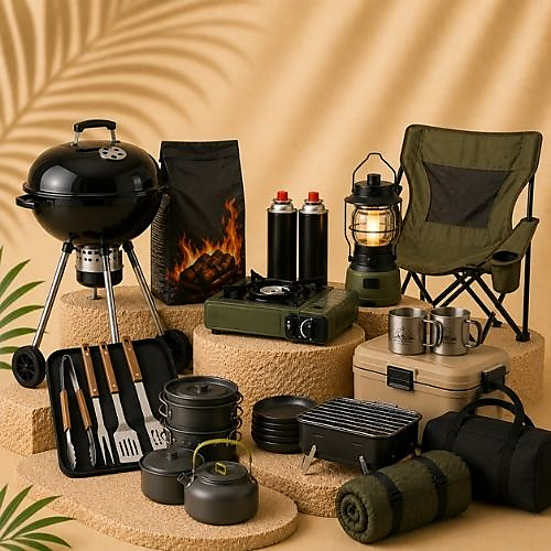Barbecue and Camping