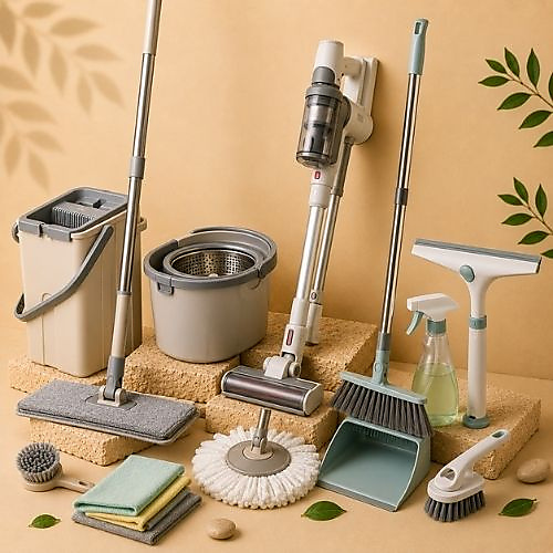 Cleaning supplies