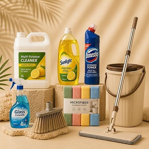 Cleaning supplies