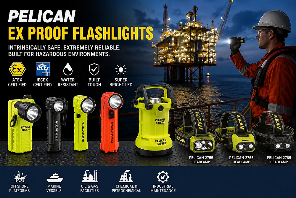 PELICAN EX LIGHTS/HEADLAMPS