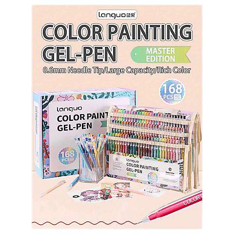 GEL - PEN COLOR PAINTING