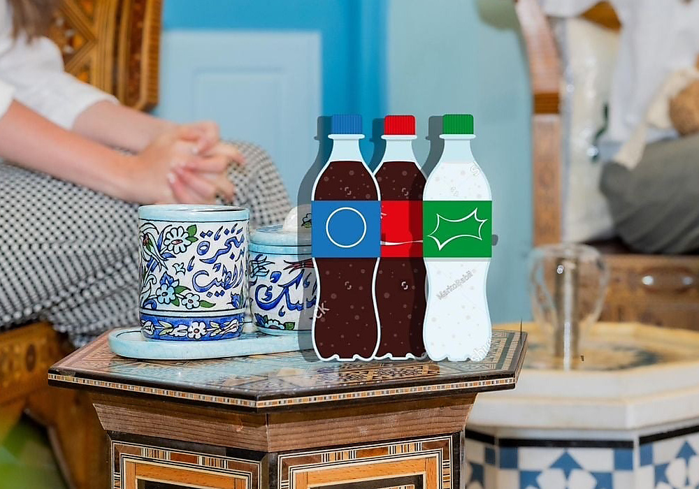عصاير و مشروبات غازية