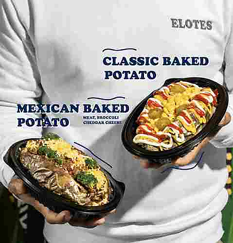 البطاطس المخبوزة