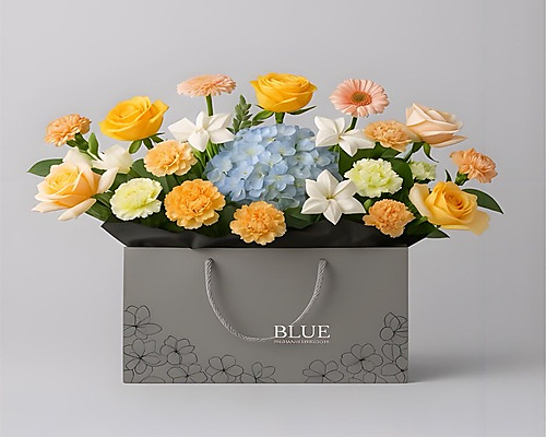 Flowers In Bag