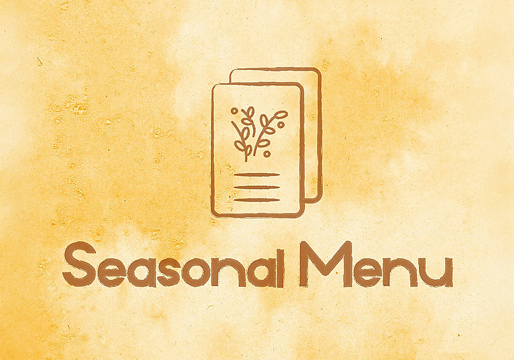 Seasonal Menu