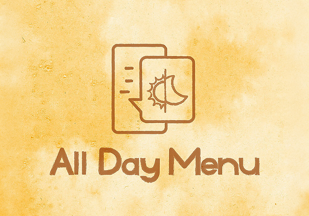 Brian's Menu