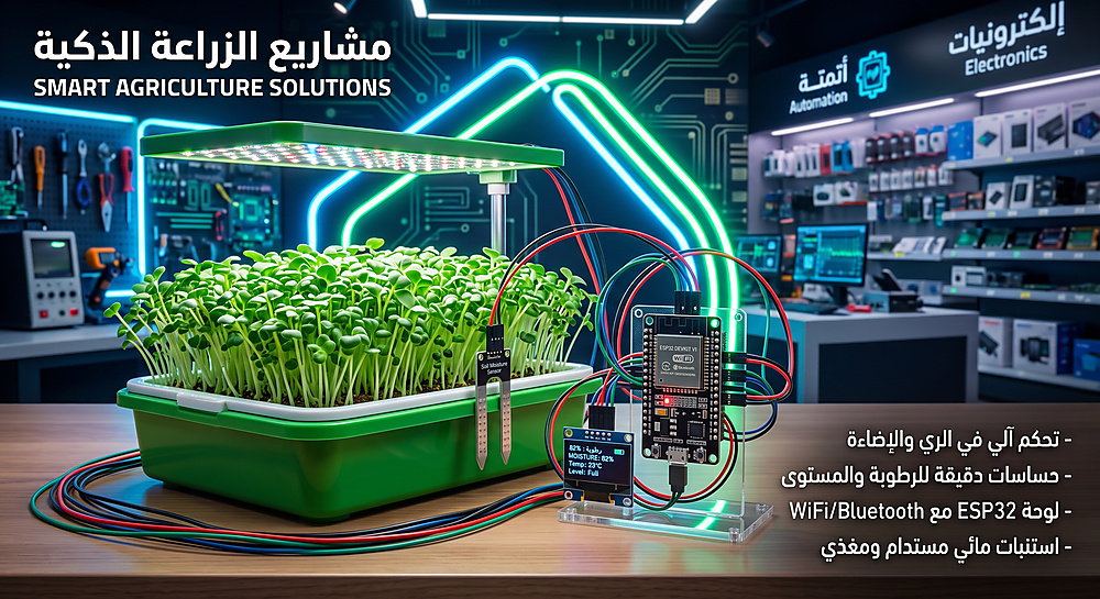 مشاريع الزراعة الذكية