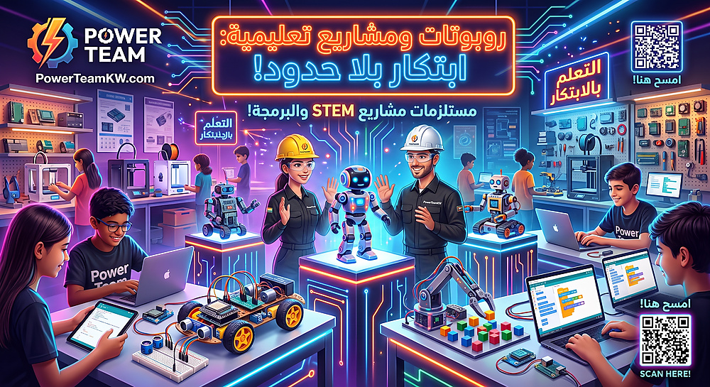 روبوتات ومشاريع هندسيه