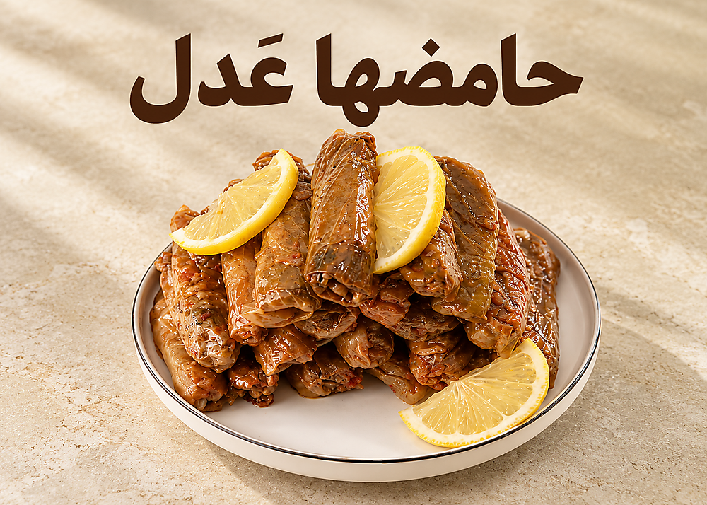 حامضها عَدل