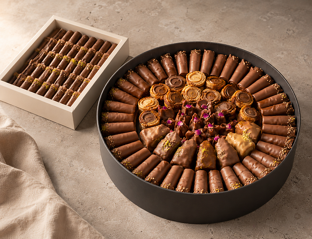 Crispy cocoa toppings