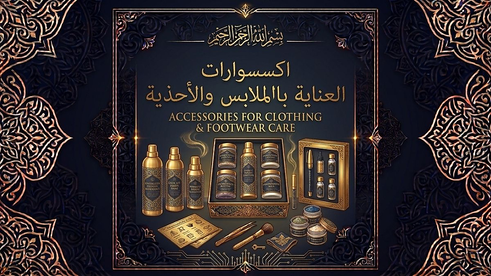 العناية بالملابس والاحذية