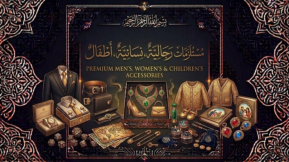 مستلزمات رجالية نسائية اطفال