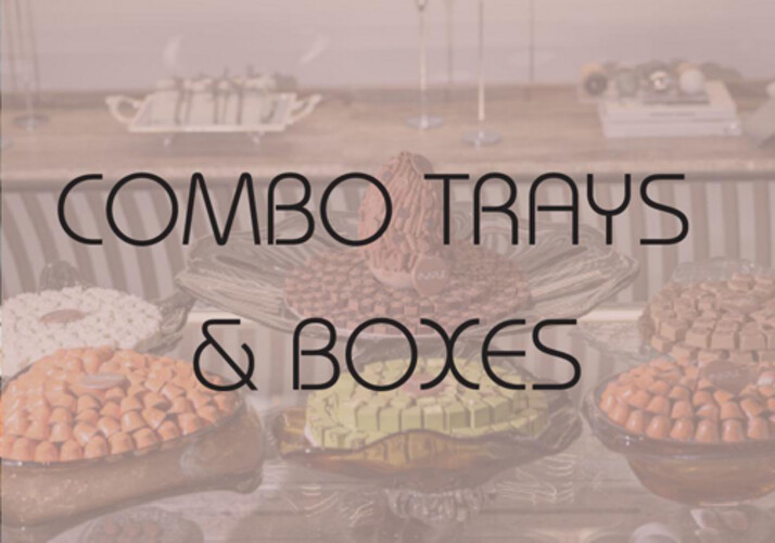 COMBO TRAYS & BOXES