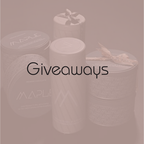 GIVEAWAYS / TIN BOXES