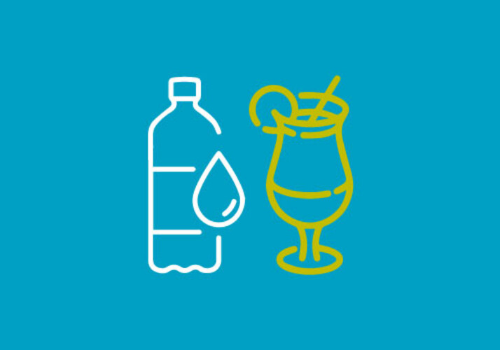 Water, Drinks and Juices