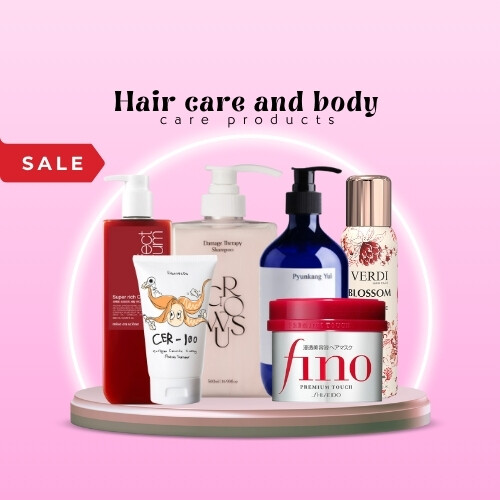 منتجات العناية بالشعر و الجسم