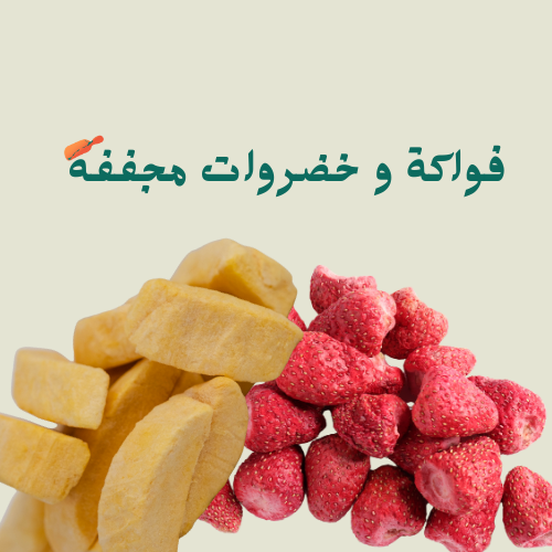 فواكه و خضروات مجففه