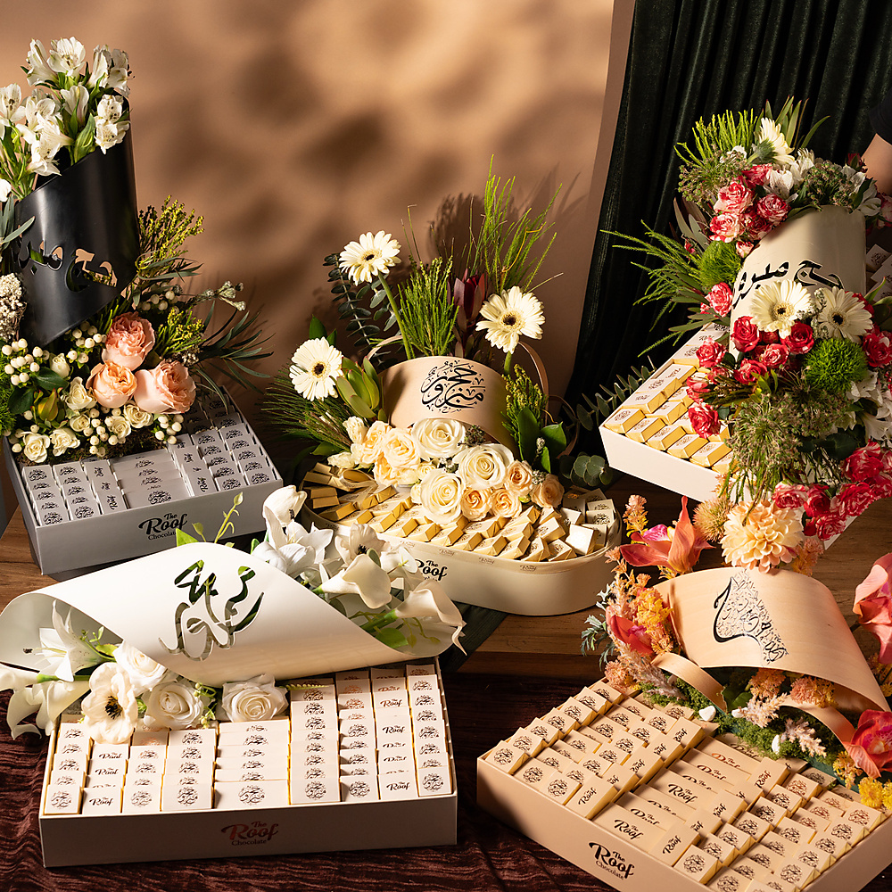 Hajj products, roses with cocoa