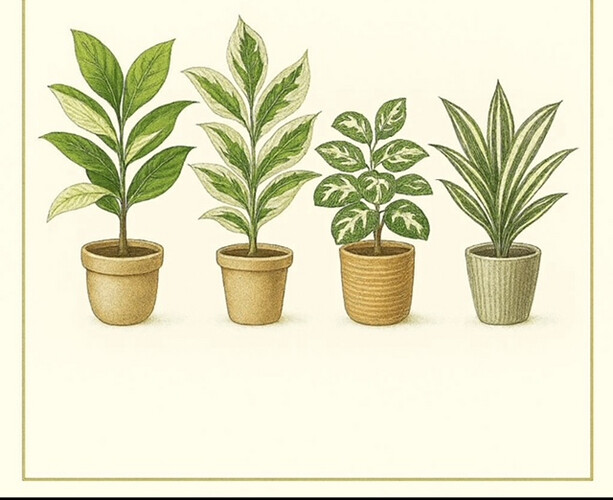 Rare and Varigated plants