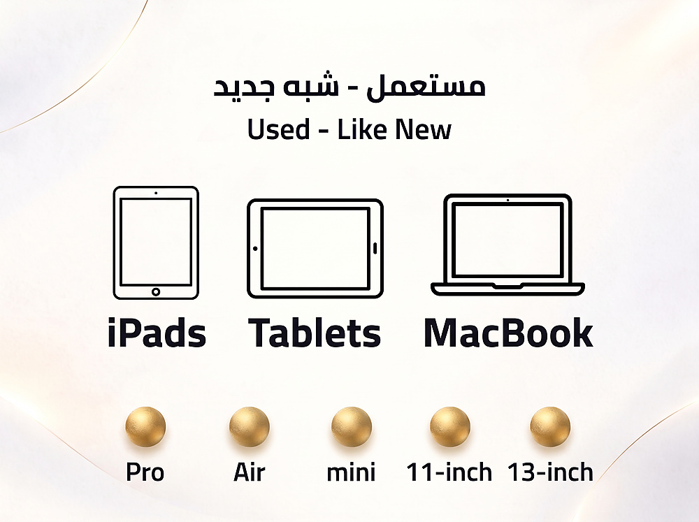 iPads & Tablets & MacBook Original Used Almost New