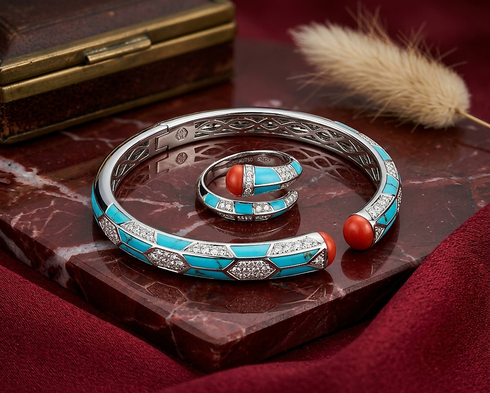 BANGLE WITH RING
