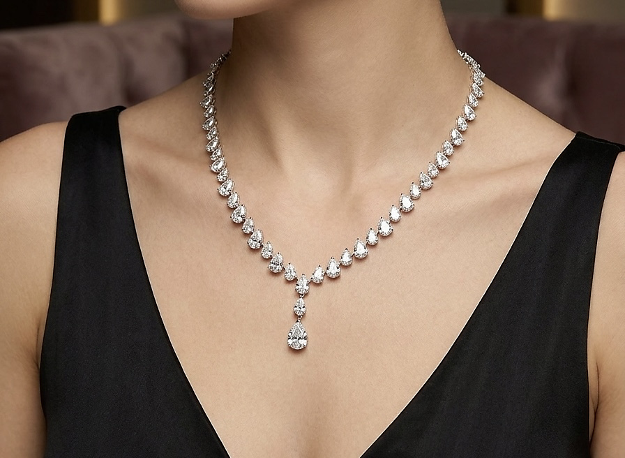 NECKLACE WITH EARRINGS