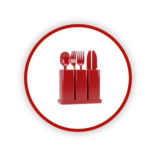 Utensil and Glass Holder