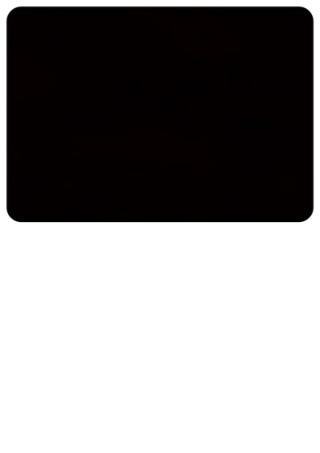Black with White line