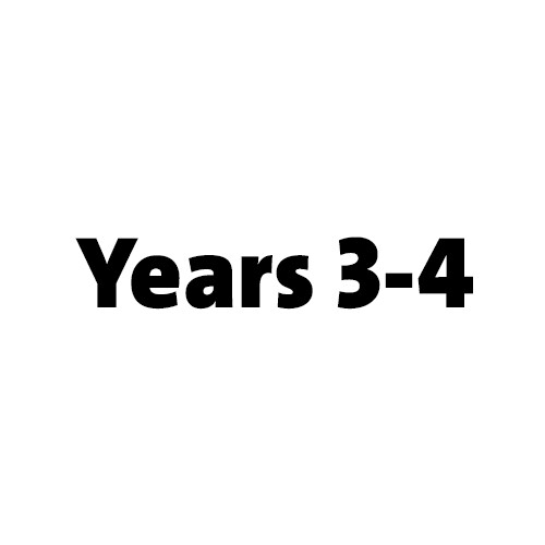 من 3 الى 4 سنوات