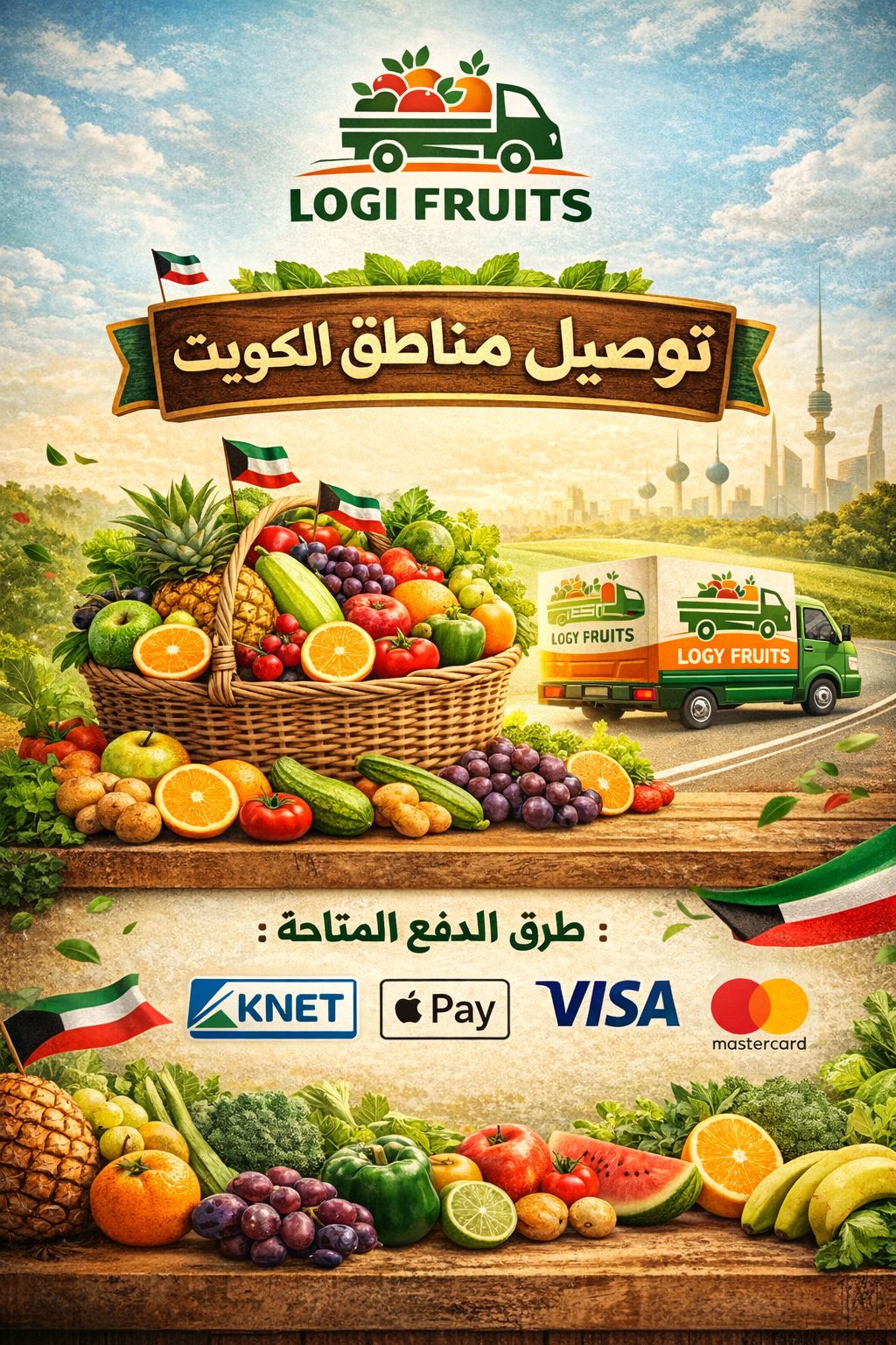 🍒🍅🥝🍋🍍🍊🇰🇼 " My God Make This Country Secure " 🇰🇼🍒🍅Logy Fruits