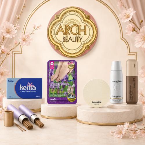 At ARCH, we offer a carefully curated selection of high-quality beauty and personal care products to meet your skin and hair needs and complement your daily routine. Our goal is to make your shopping experience easy, enjoyable, and full of options that suit you.