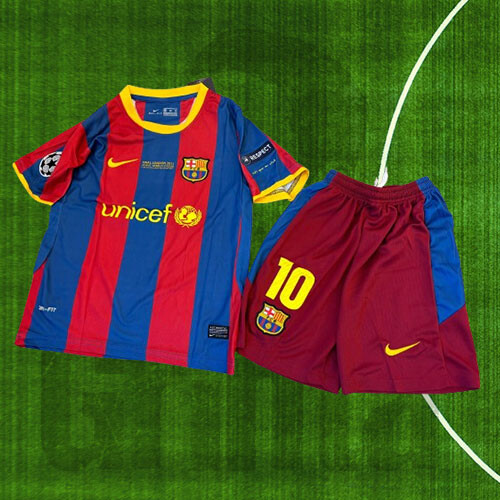 طقم ميسي برشلونة 2011 للاطفال