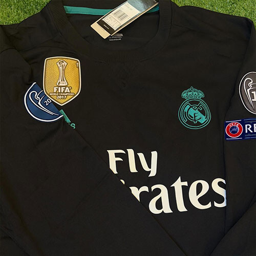 رونالدو - ريال مدريد 2017/18 الاسود - كم طويل