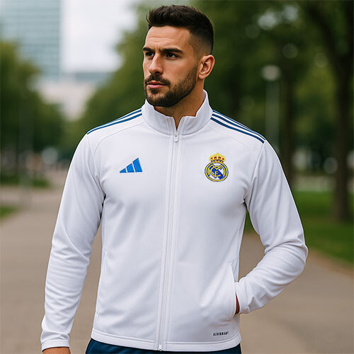 جاكيت ريال مدريد ( الأبيض) - 2025/26