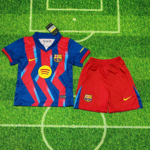 برشلونة - الطقم الرابع ( للاطفال) 2025/26