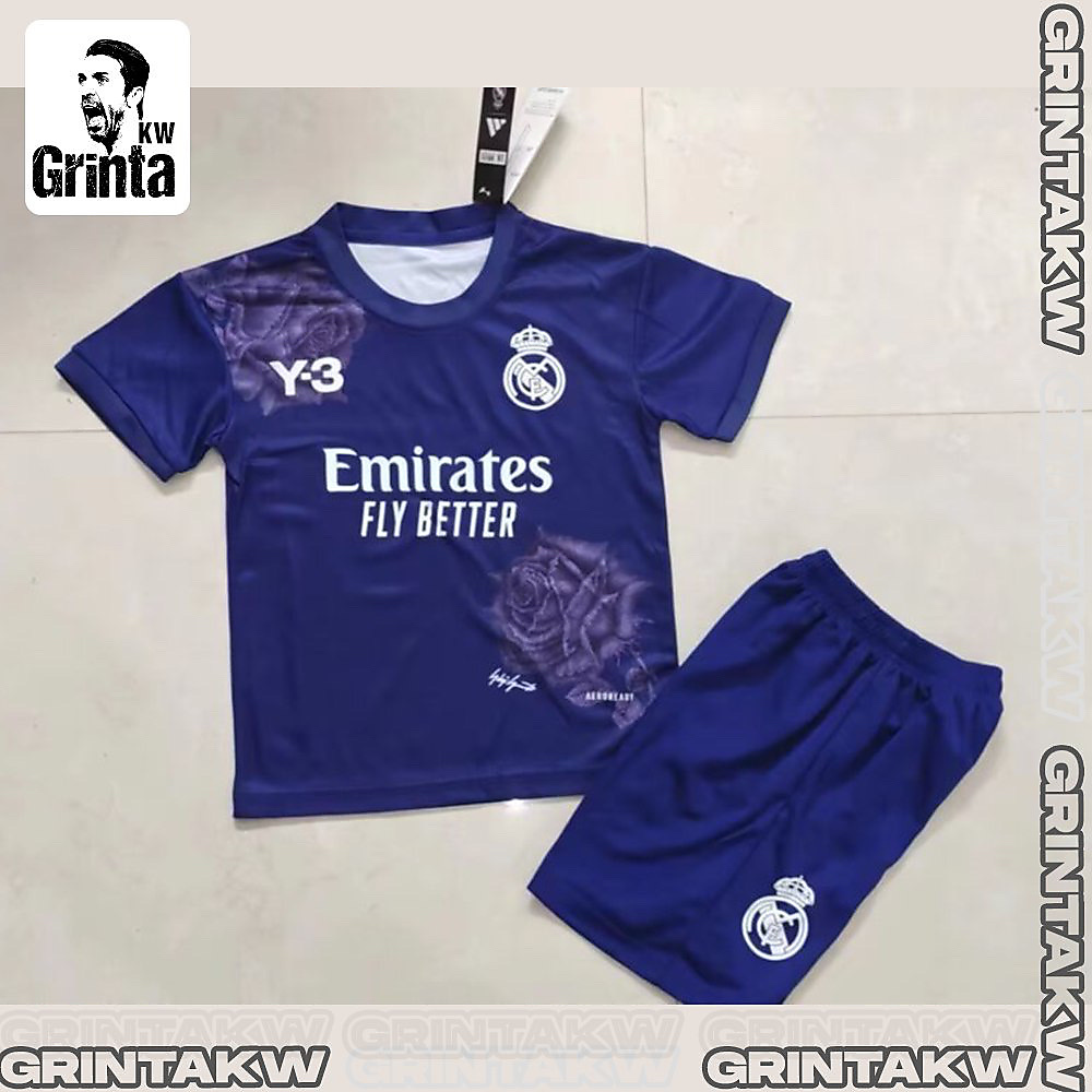 ريال مدريد للاطفال y-3 البنفسجي