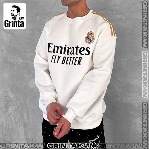 سويتر ريال مدريد - قطن