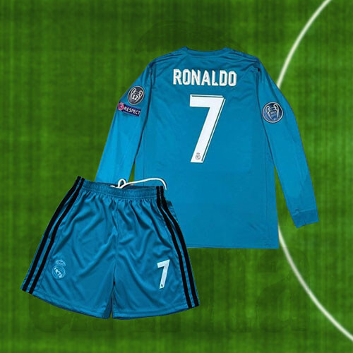 رونالدو - ريال مدريد 2017/18 للأطفال - كم طويل