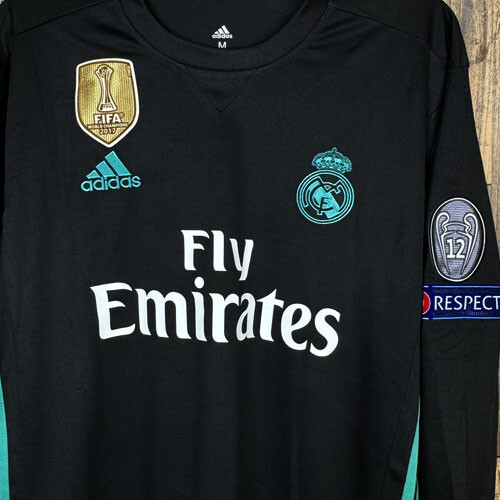 رونالدو - ريال مدريد 2017/18 الاسود - كم طويل