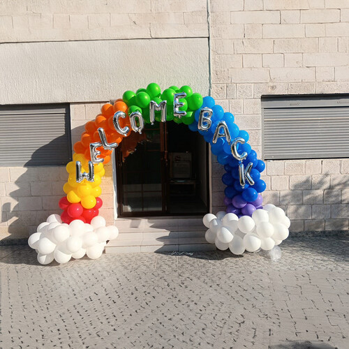قوس بالون welcome