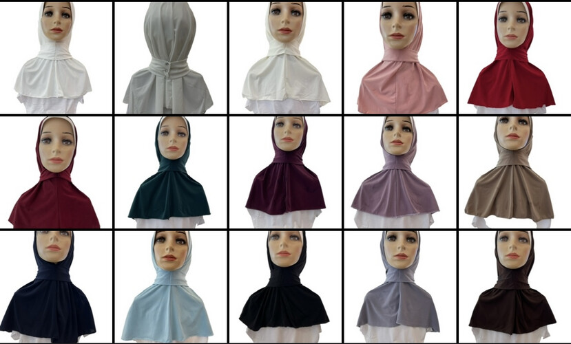 Likra Hijab With Tagtag At The Back