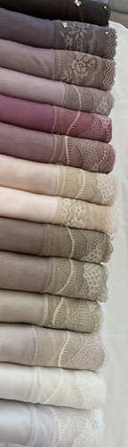 Cotton Stretch With Dantel