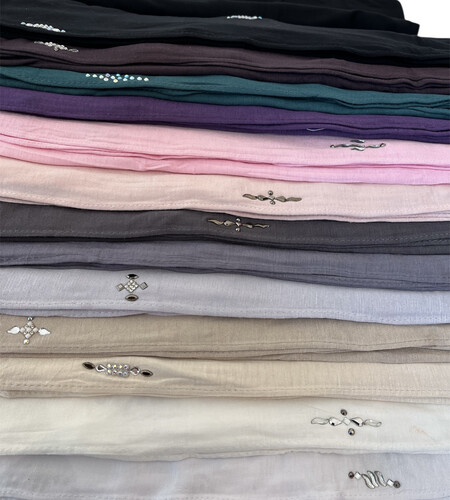 Cotton Stretch With Crystal