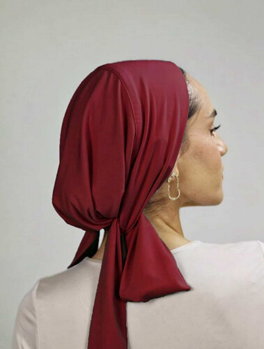 ELASTIC TURBAN WITH TIE