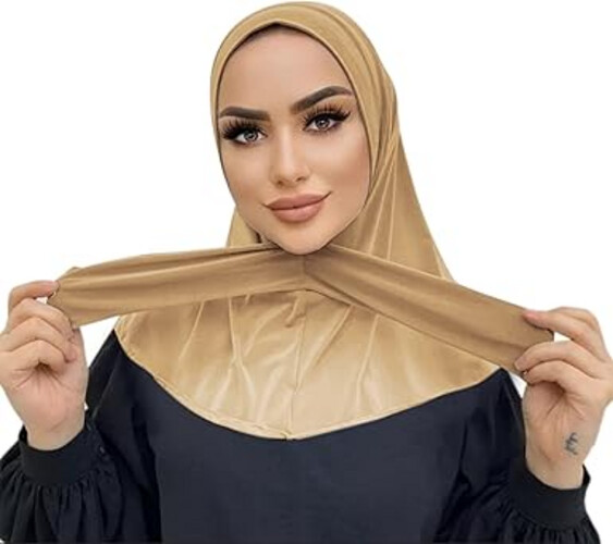 Likra Hijab With Tagtag At The Back