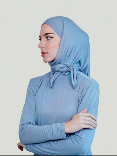 TRIANGLE COTTON HIJAB