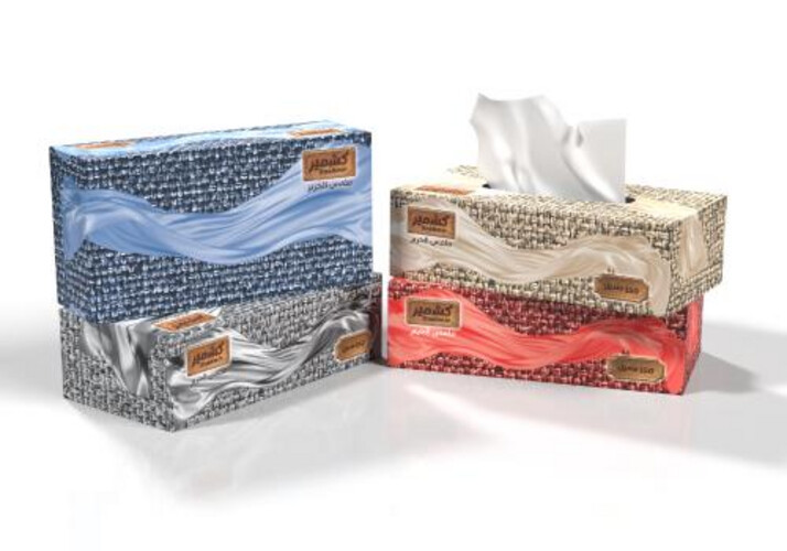 Kashmir Soft Tissue Box 150 X 2 Ply 50 Pieces