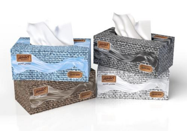 Kashmir Extra Tissue Box 200 X 2 Ply 40 Pieces
