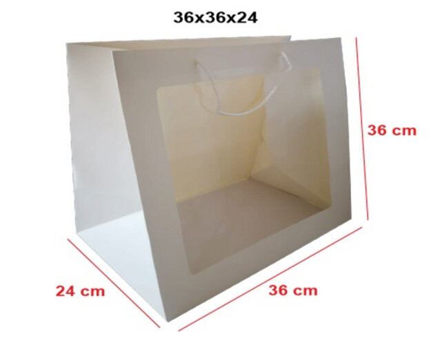 White mesh bag, size XL, pack of 10 pieces